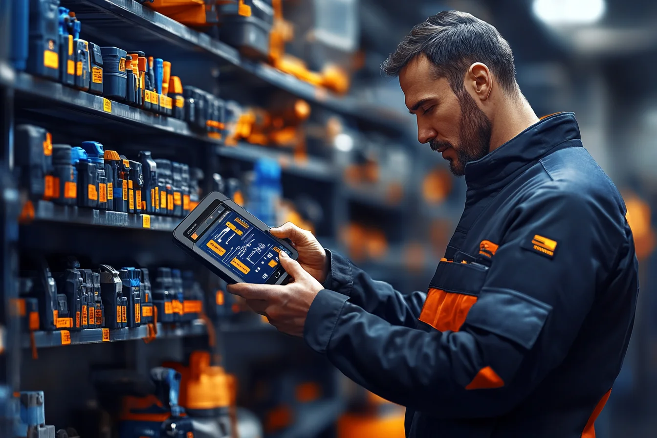 automatyczna identyfikacja pracowników i narzędzi w systemie TCS